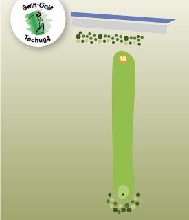 Swin-Golf Tschugg Bahn 10