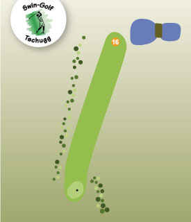 Swin-Golf Tschugg Bahn 16