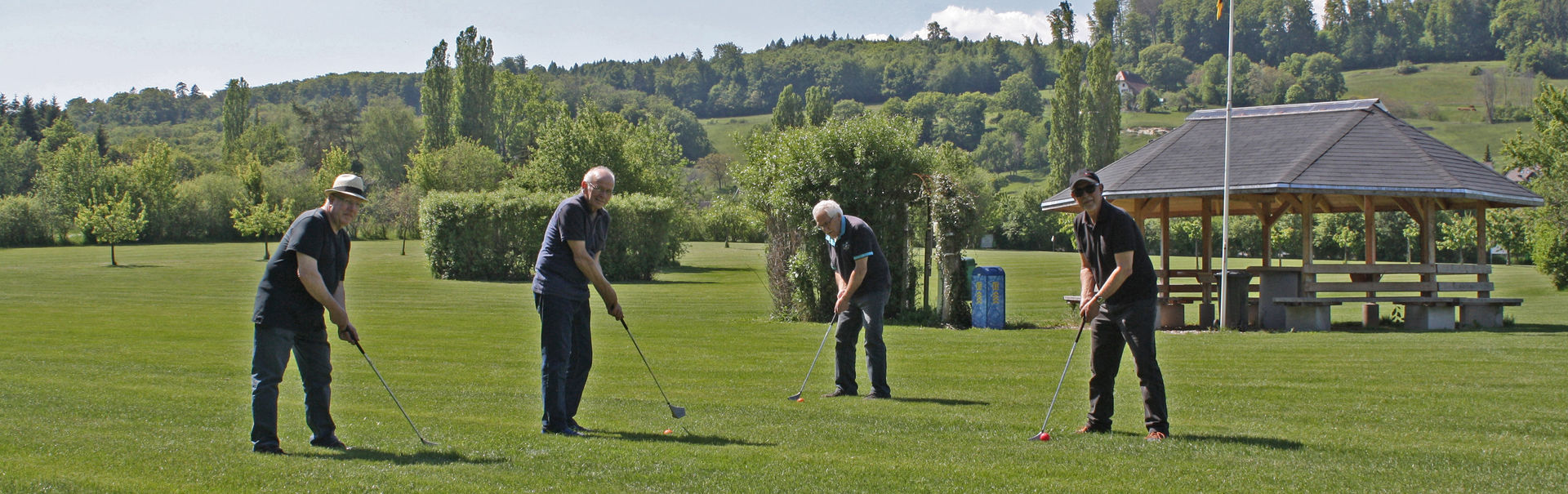 Swin-Golf Tschugg Gruppenbild